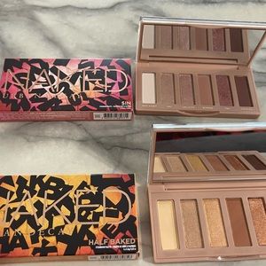 New Set of 2 Urban Decay Naked Mini Eyeshadow Palette Half Baked & Sin